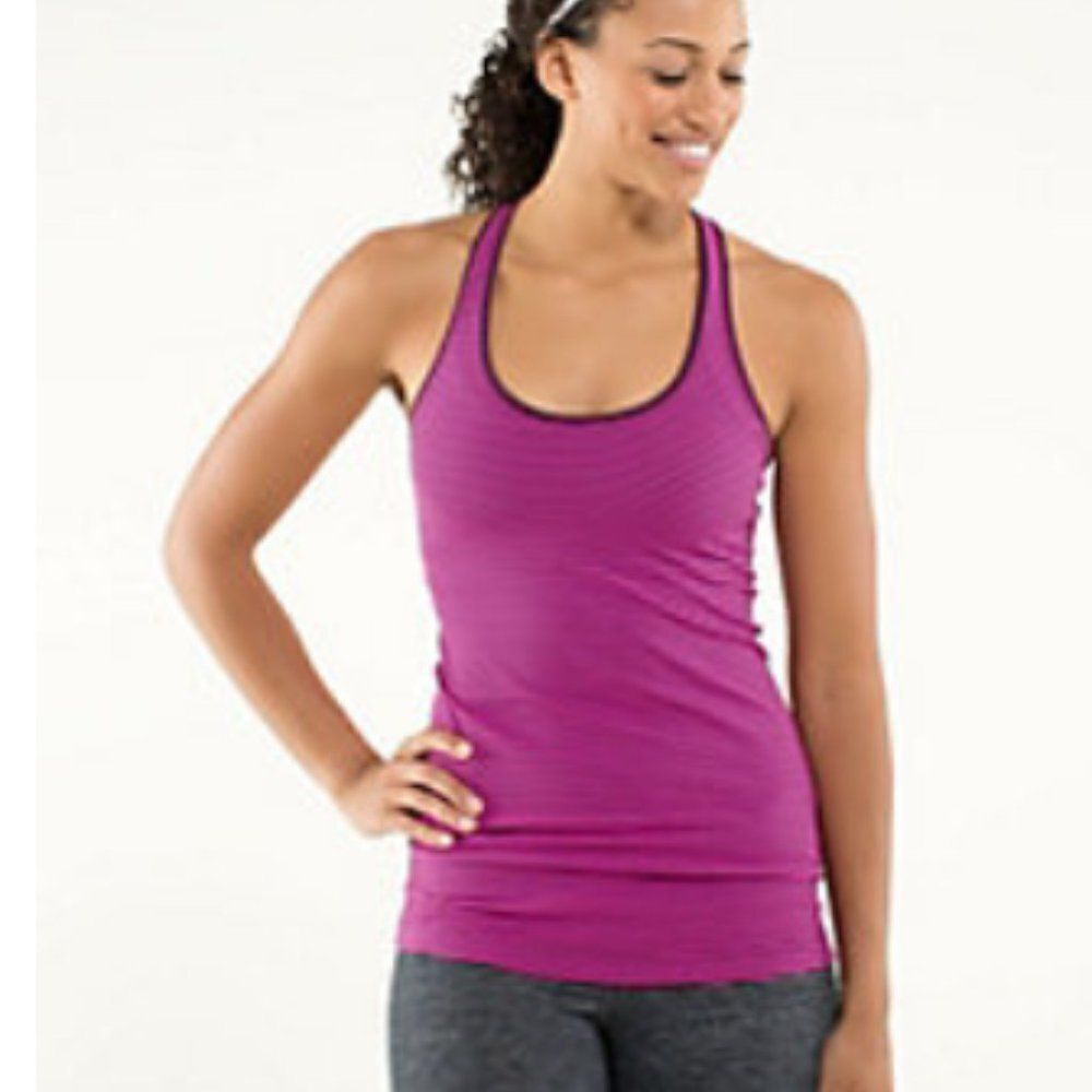 Lululemon Cool Racerback in Plum Size 6 USED